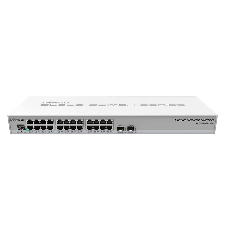 Cloud Router Switch Mikrotik CRS326-24G-2S+RM